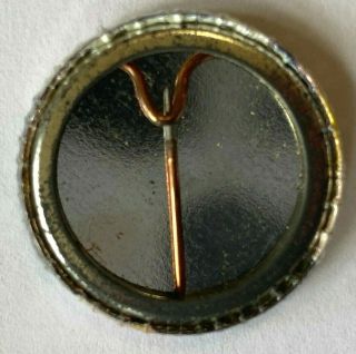 BAD MANNERS - Old OG Vtg 1980`s Button Pin Badge 25mm Ska 2 Tone Skinhead 3