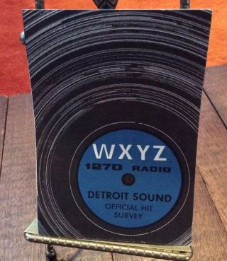 Vintage Wxyz Detroit Radio Music Top 40 Song Survey 9 - 15 - 1964 Kinks,  Sinatra