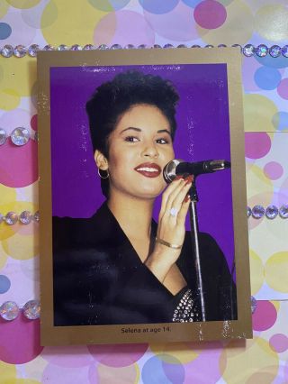 Selena Y Los Dinos Collector’s Card Rare