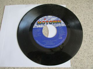 45 Rpm Record Music Single Stevie Wonder Motown I Just Called To Say I Love You