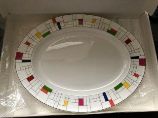 Kate Spade Gramercy Park 16” Oval Serving Platter.