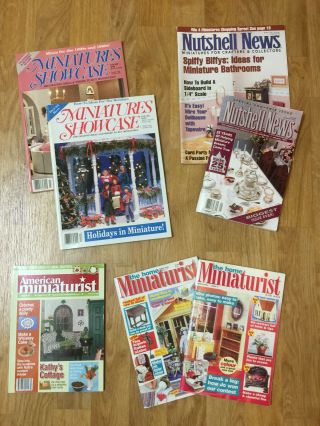 Special Listing For 7 Miniature Magazines - See Photo