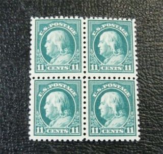 Nystamps Us Stamp 434 Og H/nh $155 Franklin J8x1838