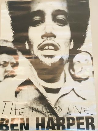 Ben Harper The Will To Live Poster