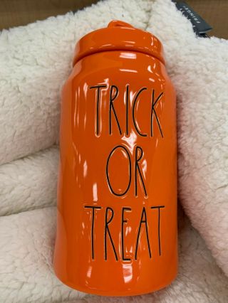 Rae Dunn Trick Or Treat Canister Halloween