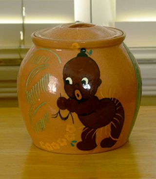 1950s Cookie Jar / Bean Pot_3 Plump Baby Images_1940s 50s Vintage_hand Painted