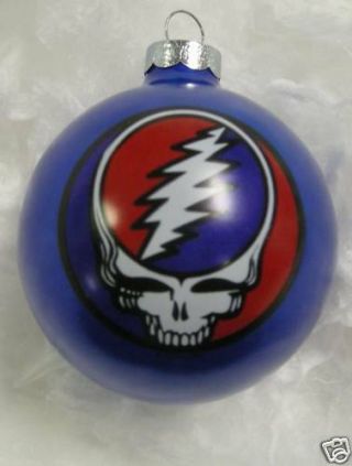 Grateful Dead Steal Your Face Limited Edition Ornament 1996 Blue Os