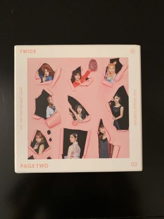 Twice Page Two Cheer Up 2nd Mini Album [pink Ver.  ] (no Photocards)