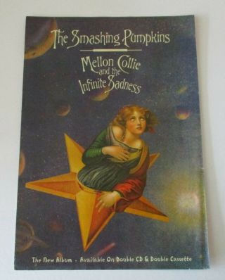 The Smashing Pumpkins Mellon Collie And The Infinite Sadness Advert A4 Size