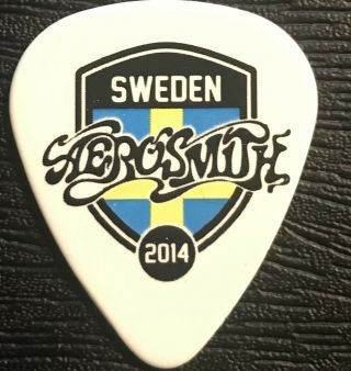 Aerosmith 4 Joe Perry/ Sweden Tour Guitar Pick