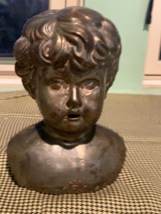 Victorian Doll Tin Head - Made In Germany