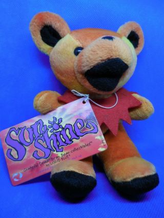 Grateful Dead Bean Bear Collectible By Liquid Blue Sunshine Dob 6/10/94 Tour One