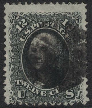 Scott 69 - - 12c George Washington,  Civil War Issue - 1861 - Early Us Stamp