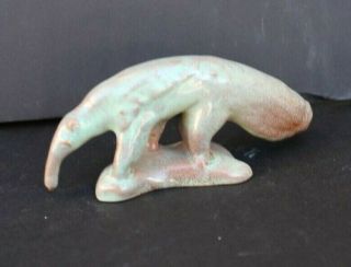 Vtg Mcm California Ca Pottery - Metlox Anteater Miniature Animal Figurine 245