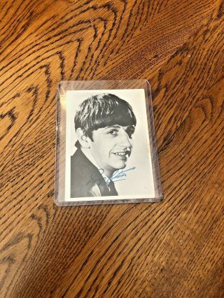 1964 Topps Beatles Black & White 1st Series Card 19 Ringo