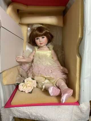Marie Osmond Doll “peace” Coming Up Roses Limited Edition Authentication