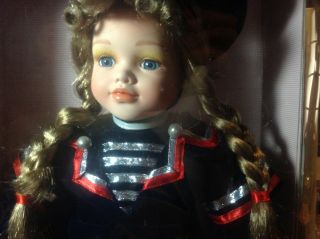 Collectible Memories " Julie " Porcelain Doll Twin Sister Of " Jake "
