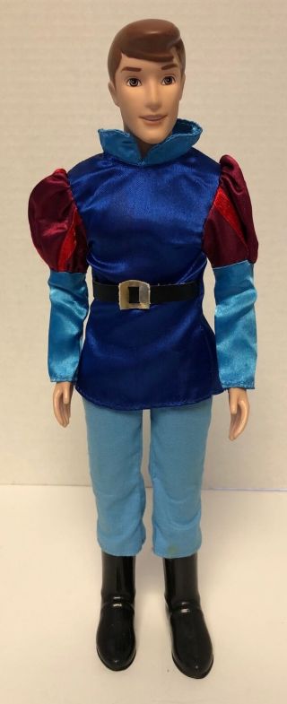 Sleeping Beauty Prince Phillip 12 " Doll Disney Store Classics Fully Dressed
