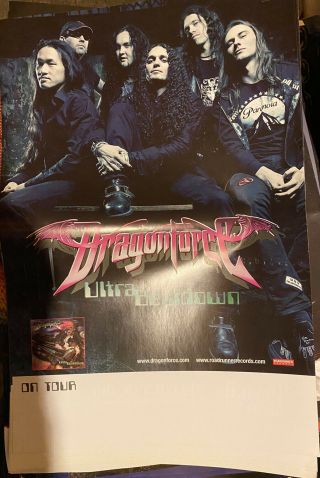 Dragonforce - Ultra Beatdown - Double Sided Poster