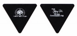 Steve Vai Signature Black Triangle Guitar Pick 2 - 1990 Passion Tour