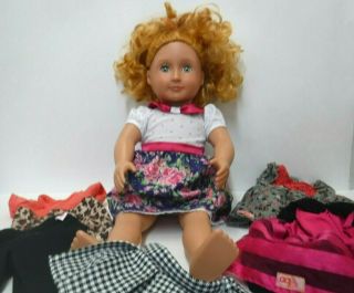 Our Generation Doll 18 Inch With 5 Piece Clothes Set
