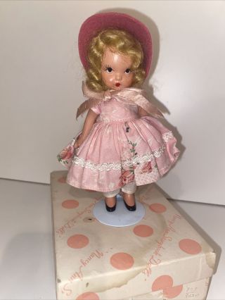 Nancy Ann Storybook Doll 115 Lucy Locket Bisque Frozen Leg