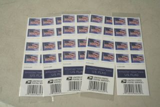 Five Booklets x 20 = 100 2019 US FLAG USPS Forever Postage Stamps. 3
