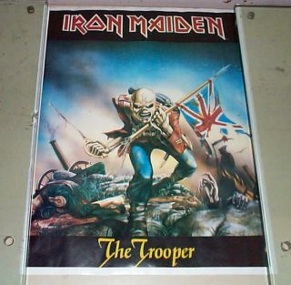 Iron Maiden Trooper Vintage Poster Only One