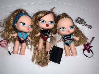 Bratz Babyz Triiiplets Valentina,  Siernna,  Oriana Triplet Baby Dolls With Brush