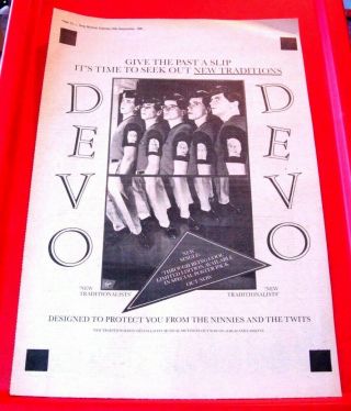 Devo Traditionalists/through Being Cool Orig 