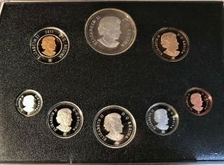 CANADA 2011 FINE SILVER PROOF SET 100 YEARS OF PARKS ANNIVERSARY 8 COINS w/COA 3
