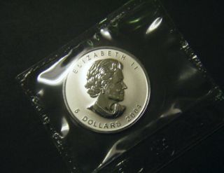 2004 Canada $5 1oz Aquarius Privy Mark Silver Maple Leaf coin Zodiac series 3