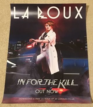 La Roux - In For The Kill Poster