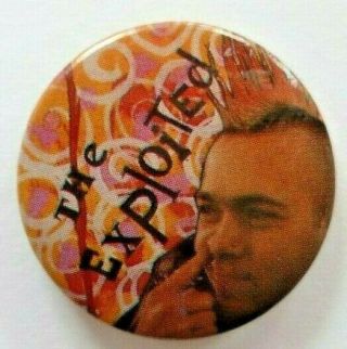 Vintage The Exploited Badge Early 1980 