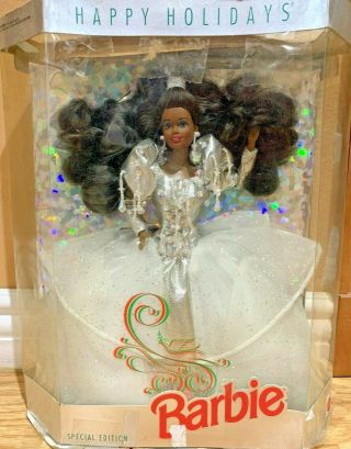 Barbie Happy Holidays Special Edition 1992 African American