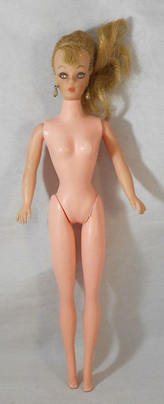 Vintage 1960s Eegee Babbette Barbie Clone Doll Ponytail Babette