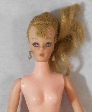 Vintage 1960s Eegee Babbette Barbie Clone Doll Ponytail Babette 2