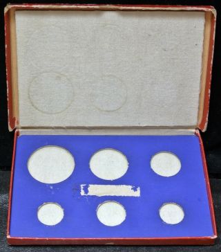 Vtg ROYAL CANADIAN 1937 Ottawa,  Canada SPECIMEN Coin Set Box ONLY - NO COINS 2