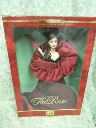 Lc - 1176 Barbie Doll In " The Rose " 2000; Limited Ed.  From Barbie Collectibles