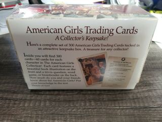 American Girl Pleasant Company Retired 300 Trading Cards Complete 3