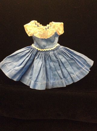 Vintage Doll Dress Little Miss Revlon Jill Cissette Blue Pink Nancy Ann