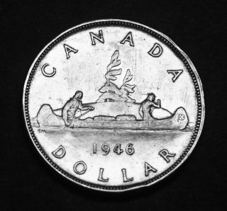 1946 Canadian Silver Proof Like $1 Coin That Is Impressive - Very Low Mintage