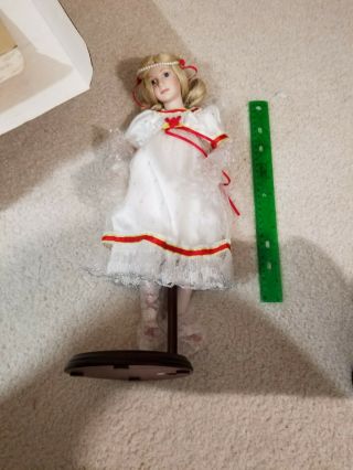 " Clara " Of The Nutcracker Porcelain Doll By Lenox 16 " High,