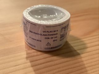 One (1) Roll /coil Of 2019 Us Flag Usps Forever Postage Stamps