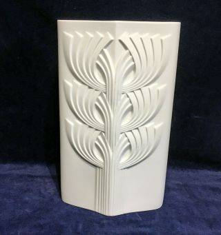 Rosenthal Tree Of Life White Vase 1970 
