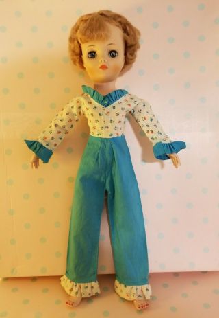 Pantsuit Jumper For Vintage Dollikin Uneeda 2s 19 - Inch Doll