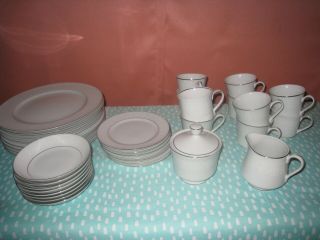 Crown Victoria Made In Japan Fine China Lovelace Dish Set