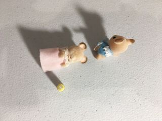 Reserved Listing Calico critters/sylvanian Families Fielding Mouse Babies 3