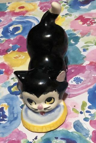 Walt Disney Pinocchio Figaro Cat Figurine By Brayton Laguna Gepetto Pottery 1939