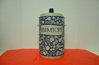 German Rumtopf Fermenting Crock With Lid